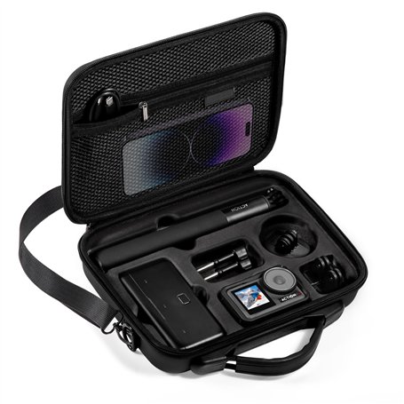 Tomat Osmo Action 5 Pro Housse de Transport pour DJI Osmo Action 5 Pro Accessoires caméra Coque Rigide Compatible pour DJI Actio