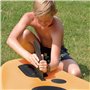 Palmes de Planche Surf Détachable Centre Aileron de Surf en Plastique Directionnel Boucle Centre Fin pour Longboard Bateaux Kaya