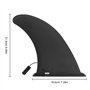Palmes de Planche Surf Détachable Centre Aileron de Surf en Plastique Directionnel Boucle Centre Fin pour Longboard Bateaux Kaya