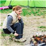 Yesaler Tabouret Pliant de Camping Mini Tabouret Chaise de Camping Siege Assise Pliant Portable pour Pêche Randonnée BBQ Voyage