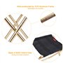 Yesaler Tabouret Pliant de Camping Mini Tabouret Chaise de Camping Siege Assise Pliant Portable pour Pêche Randonnée BBQ Voyage