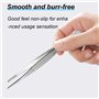 Pince de Cuisine, 14CM Acier Inoxydable Pincettes, pour Maintenance, Accessoires de Clips, Cuisson