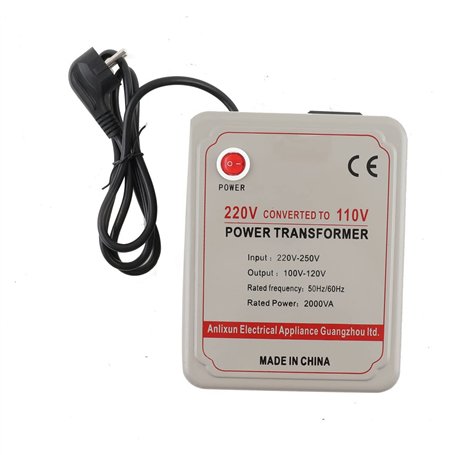 NICCOO Convertisseur 220v 110v Convertisseur De Tension 220v Vers 110v Transformateur De Convertisseur De Tension Abaisseur Conv