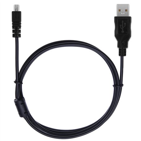 Rnitle Câble USB compatible avec Panasonic/Lumix/Nikon DMC-FZ1000 -FZ300 -FZ200 -FZ72 -FZ70 DMC-FT5 -FT30 Charge USB Data donnée