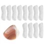 6 Paires de Coussinet Talon Chaussure en gel silicone Autocollants pour chaussures invisibles Protege Talon pour femmes et homme