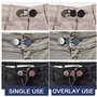 15 Rallonges de bouton de Pantalon, Elargisseur pantalon, Extension de Bouton, Rallonges de Taille élastiques, Rallonge pantalon