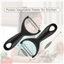 2pcs Éplucheur Universel，Éplucheur de pommes de terre de cuisine，Eplucheur Legumes Manuel，Eplucheur Pomme De Terre Epluche Legum
