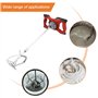1500W AC 220V Malaxeur à mortier Mélangeur électrique portatif pour mortier Mélangeur de Peinture Malaxeur Ciment pour mortiers 
