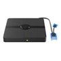 RUOVXWU Lecteur CD DVD Externe pour PC USB 3.0 Type C Portable CD/DVD -/+RW Drive Mince DVD Player Enregistreur RW/ROM Transmiss