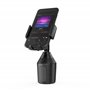 SEEKONE Support Universel pour téléphone Portable de Voiture Support pour Porte-gobelet pour Smartphone