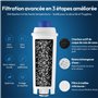 AquaStrata Filtre à Eau 6 Pièces pour Machines à Café Entièrement Automatiques, Remplacement pour De'Longhi DLSC002 9310926 SER3