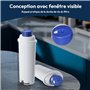 AquaStrata Filtre à Eau 6 Pièces pour Machines à Café Entièrement Automatiques, Remplacement pour De'Longhi DLSC002 9310926 SER3