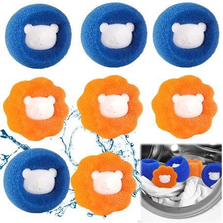 KAYEF 8 Piece Washing Machine Hair Cleaner