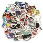 PINTOPUNTO 100 Pcs Tide Brand Baskets Graffiti Autocollants