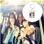 3 Pcs Porte-Clés Photo, Porte-Clé Acrylique Transparent, Personnalisé Porte Clef , Vierge Rectangle , pour Famille, Des couples,