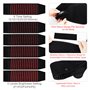 Ceinture de Luminothérapie Rouge,Ceinture Thérapie Infrarouge 112*21 CM,LED Red Light Therapy pour Dos Abdomen Epaules Bras Jamb