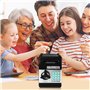 UCAMP Tirelire Électronique pour Enfants,Tirelire éLectronique avec Mot De Passe,Tirelire ATM Coffre-Fort,Inclus 6 Autocollants,