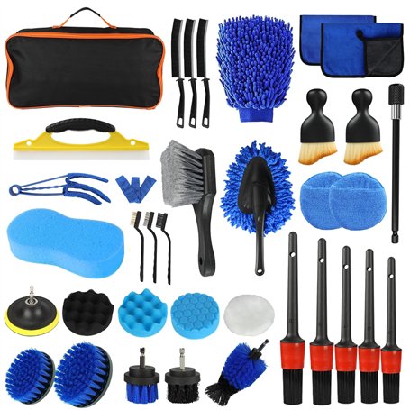 KIMIGO 36pcs Brosse Nettoyage Voiture