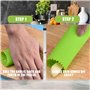 2 Pièce Epluche Ail en Silicone, de Peau Presse-ail Professionnel,Rouleaux D'éplucheur D'ail Peeling, Accessoire de Cuisine pour