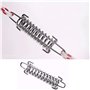 Fixations d'ombrage de Voile Tente Corde Résistante Ressort Trampoline 4 Pièces Métal Accessoires Ressorts pour Le Camping en Pl