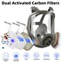 6800 Masque a Gaz de Protection Respiratoire