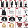 kits d'accessoires multi-outils oscillants