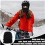 CZAYEFNH Cagoule Homme Femme Tour de Cou Cache-Cou,Lot de 2 Masque Cagoule Velo Hiver Balaclava Masque de Ski ，Coupe-Vent Campin