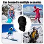 CZAYEFNH Cagoule Homme Femme Tour de Cou Cache-Cou,Lot de 2 Masque Cagoule Velo Hiver Balaclava Masque de Ski ，Coupe-Vent Campin