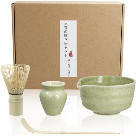 Fouets À Matcha Kit de Fabrication de Matcha Fait à la Main Service à thé Matcha Japonais Ensemble Fouet à thé Vert Matcha Fouet