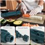Ensemble de fabrication de sushis 4 pièces, machine à rouleaux de sushi pour débutants, bazooka à sushi, moule à boulettes de ri