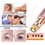 Lerkely Epilateur Visage, Epilateur Sourcil Rasoir Electrique Visage, Femme Stylo Epilateur Sourcil électrique, Doux et sans dan