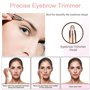 Epilateur Electrique Rasoir Sourcil Femme