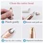Epilateur Sourcil Femme Rasoirs, Epilateur Visage Eyebrow Trimmer, Epilateur Electrique Rasoir Sourcil Femme, Stylo epilateur so