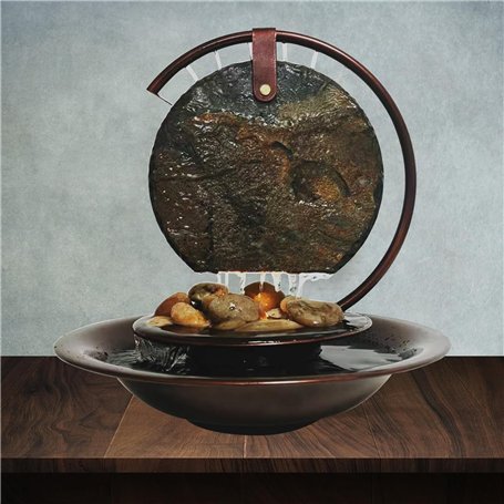 Weejian Intérieur Desktop Cascade Lune Fontaine