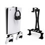 Support Mural pour PS5/PS5 Slim/PS5 Pro - Support Console PS5/PS5 Slim/PS5 Pro avec Support Manette et Casque - Accessoire PS5 e