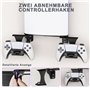 Mordx Support Mural Réglable pour PS5, avec Support de Poignée et Support pour Casque, Socle en Métal, Uniquement pour Consoles