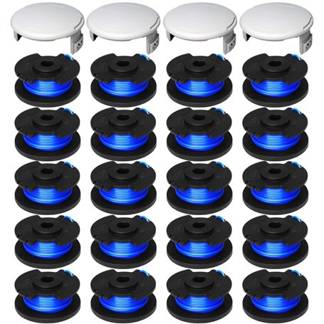 24 Bobines de Remplacement pour Ryobi One+