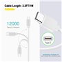 Carplay Câble USB A vers USB C pour iPhone 16E 16 iPhone 15 Pro Max Chargeur de voiture iPhone 16E 15, iPhone 15 Câble Carplay p