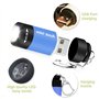 mizikuu Mini Lampe de Poche,6 pièces Lampe de Poche LED Enfant revêtement en silicone rechargeable USB IP65 lampes de poche étan