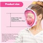 Riisoyu Masque de Plongée pour Enfant,180°View Masque Snorkeling Plein Visage Design Pliable Anti-Fuite et Anti-Buée Masque et T
