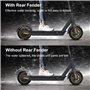 Yungeln Garde-Boue arrière de Trottinette Compatible avec Scooter électrique Segway Ninebot Max G30 / Max G30 E / G30 LP, inclu 