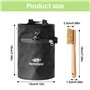 yotutun Sac Magnésie pour Escalade, Une Brosse à Bloc et Sac Poudre de Magnésium Sangle Réglable Sac de Rangement Poudre Magnési