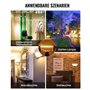 Klarlight Ampoule Halogène R7s 118mm 400W 7500Lm J118 Dimmable Double Extrémité 240V J Type Ligne Blanc Chaud 2800k Tungstène Fi