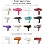 PIQIUQIU Diffuseur de Cheveux Universel pour sèche-Cheveux Adaptable pour sèche-Cheveux avec buse de 1,4 à 2,6 Pouces