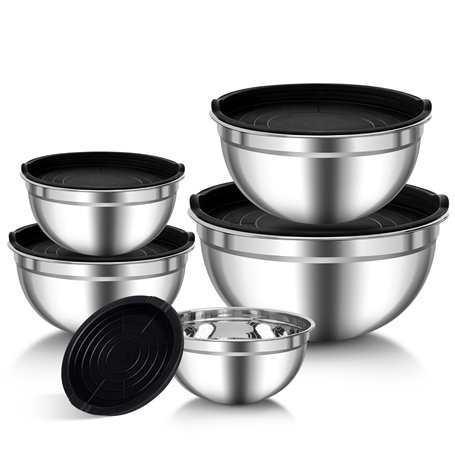 Bols à mélanger en Acier Inoxydable