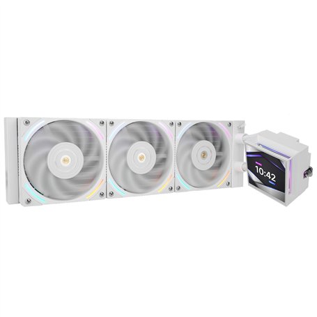 Thermalright Hyper Vision 360 ARGB White CPU AIO Refroidisseur de processeur AIO spécification PC 360 - Écran LCD IPS avec résol
