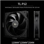 Thermalright Assassin X 120R Refroidisseur d'air numérique noir pour processeur, vitesse 2000 tr/min, ventilateur PWM silencieux