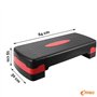FFITNESS STEP MULTIFONCTION POUR AEROBICA ET FITNESS TAPBOARD Établi à marches réglable 2 hauteurs surface antidérapante
