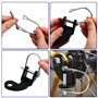 Attache Remorque Velo pour Enfant Attache-remorque Universelle pour Vélo 2 Pcs Support Attache Attelage Remorque Accessoire Velo