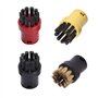 Lot de 4 brosses de nettoyage à vapeur,Accessoires de nettoyage à vapeur,Brosses Rondes Set